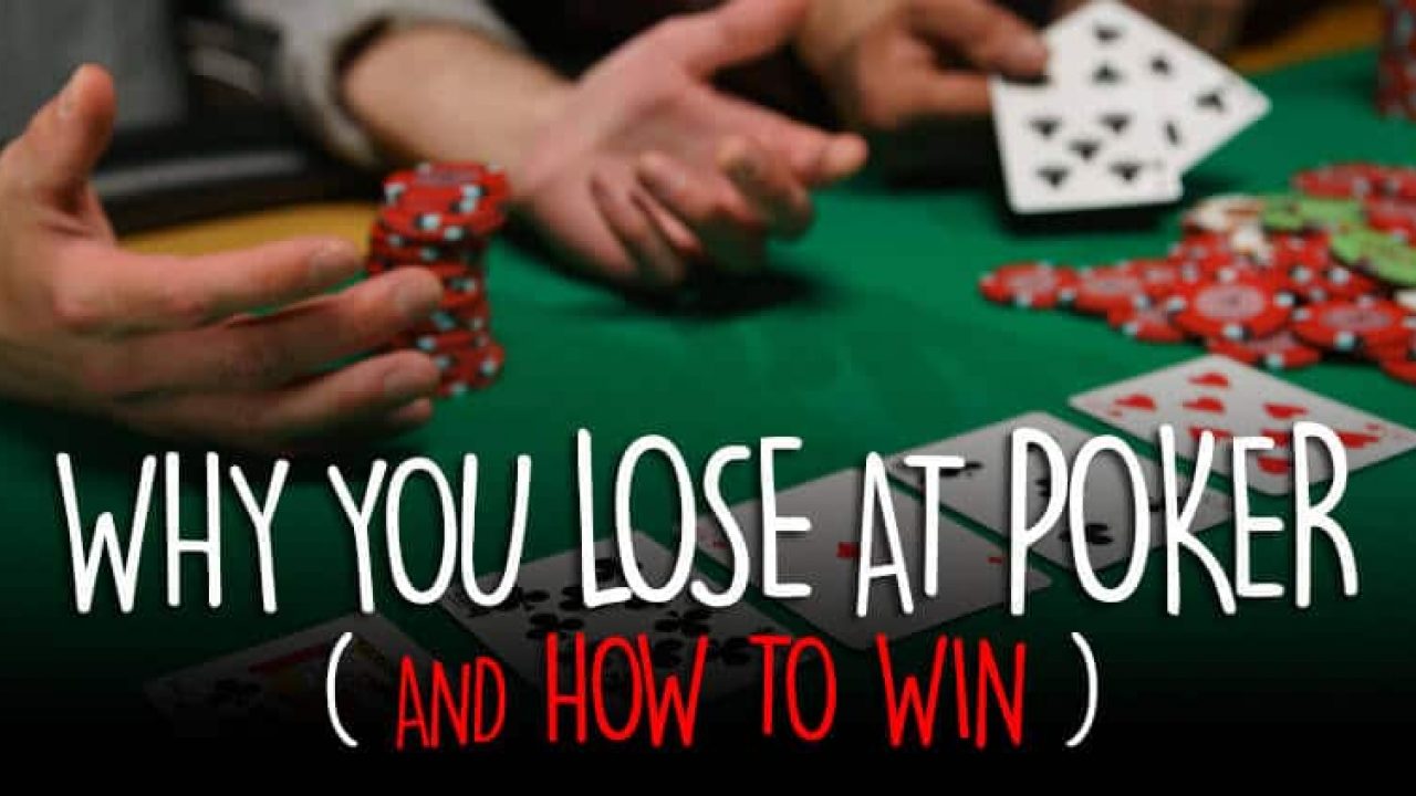 Why You Lose at Poker, and How to Win | Red Chip Poker