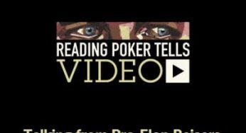 Poker Tells: Talking From Preflop Raisers