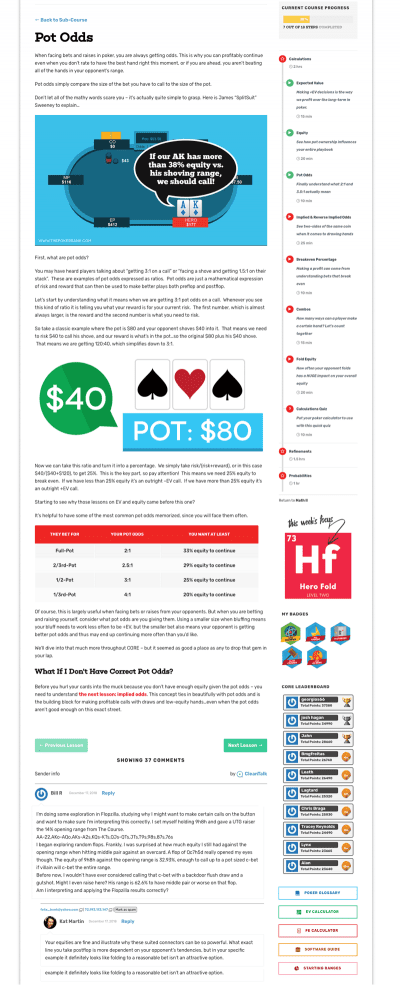 Enroll In CORE Today | Red Chip Poker