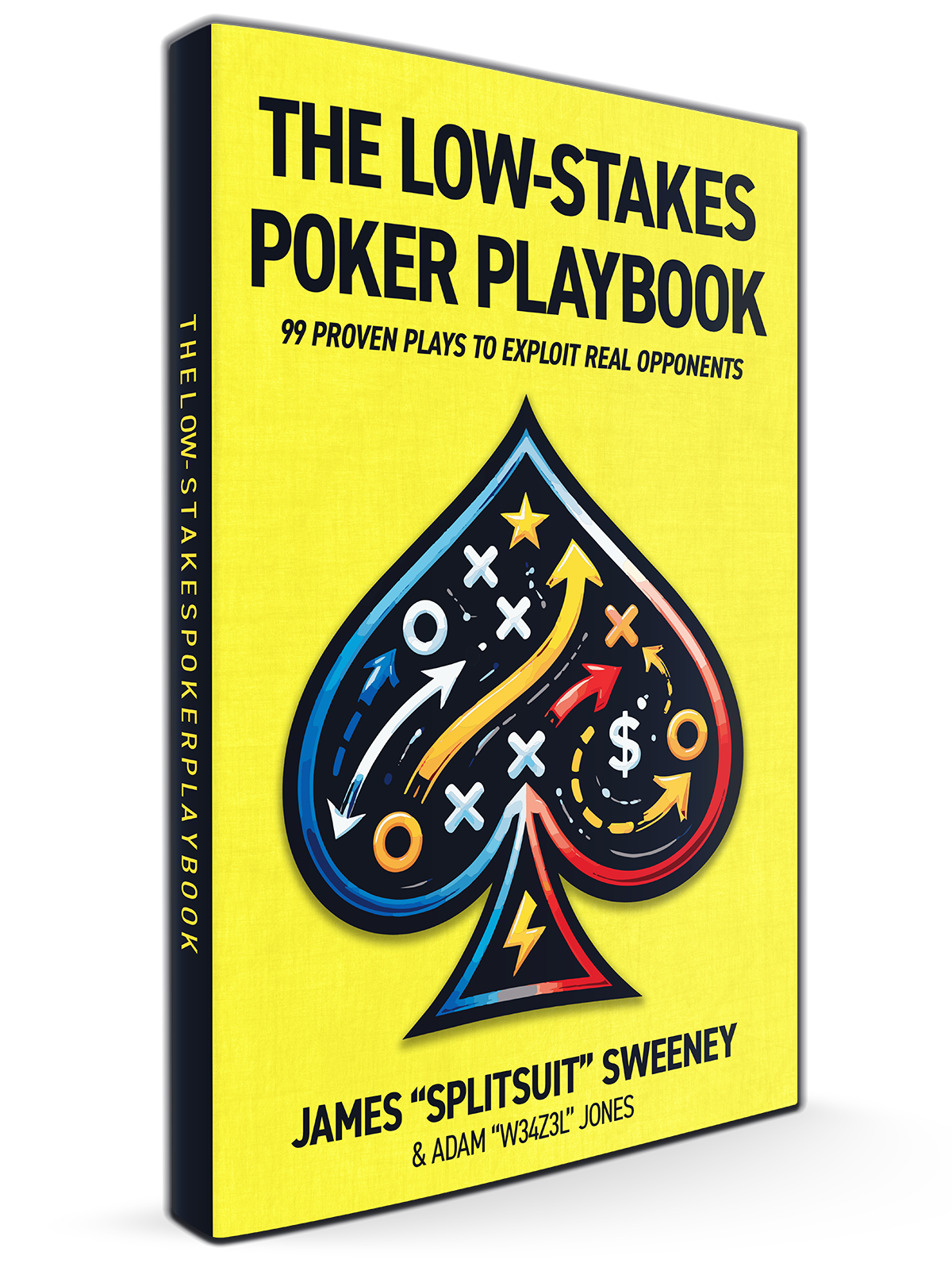 The Low-Stakes Poker Playbook Book Cover